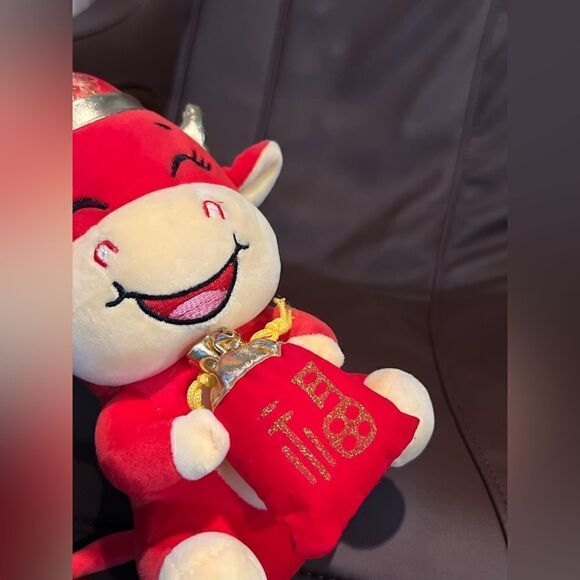 HEVIRGO Cute Chinese Zodiac Ox Cattle New Year - Picture 4 of 4